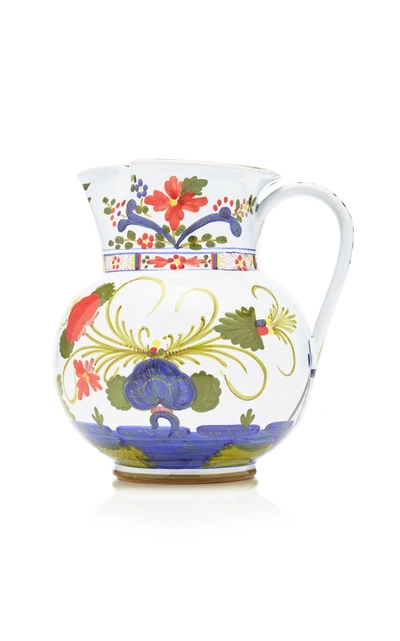 Moda Domus Carnation Porcelain Jug In Multi