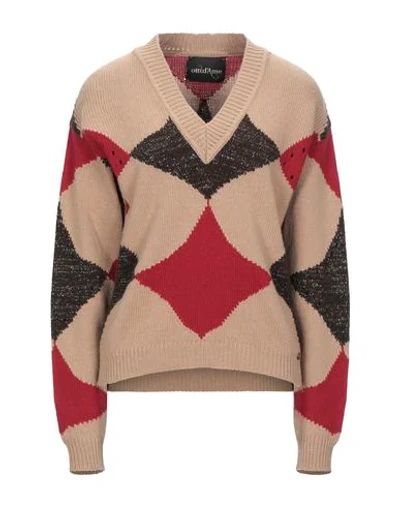 Ottod'ame Sweaters In Camel