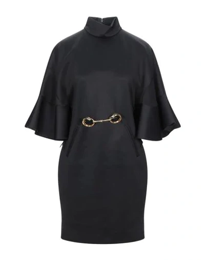 Cavalli Class Short Dress In Black