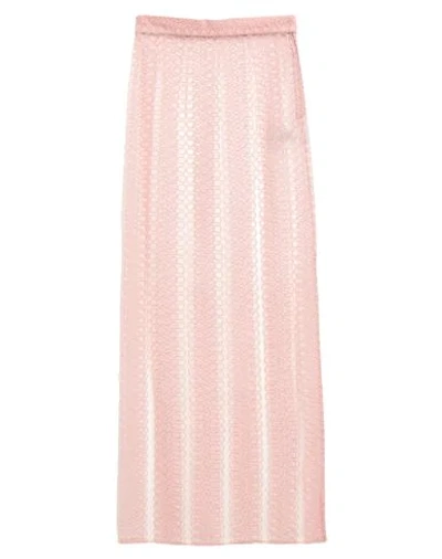 Burberry Long Skirts In Pink