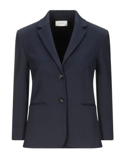 The Row Suit Jackets In Dark Blue