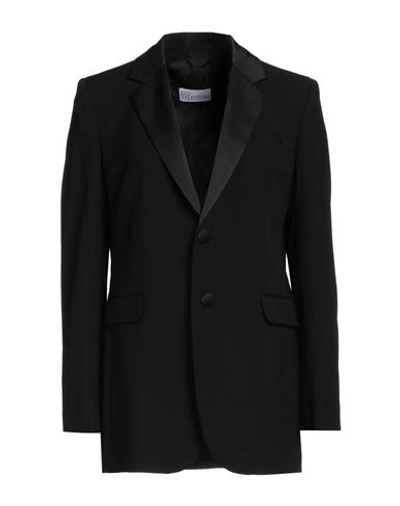 Red Valentino Suit Jackets In Black