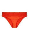 Tory Burch Costa Hipster Bikini Bottom In Red