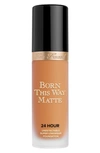 Too Faced Born This Way Matte Longwear Liquid Foundation Makeup Butter Pecan 1 oz / 30 ml