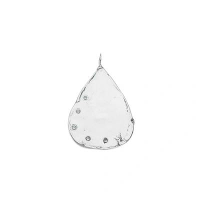 Ali Grace Jewelry Multi Diamond Teardrop Charm