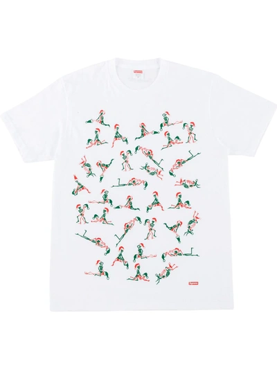 Supreme Christmas T-shirt In White