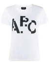 Apc T-shirt Mit Logo-print In White