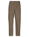 Original Vintage Style Casual Pants In Military Green