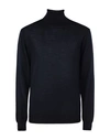 Daniele Alessandrini Turtleneck In Dark Blue