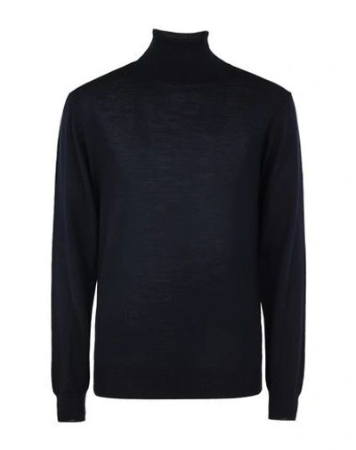 Daniele Alessandrini Turtleneck In Dark Blue