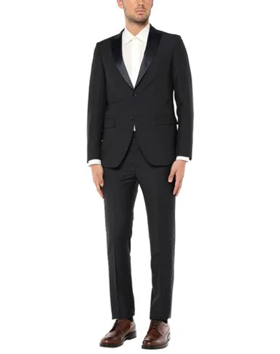 Mauro Grifoni Suits In Dark Blue