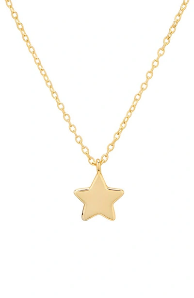 Gorjana Star Pendant Necklace In Gold