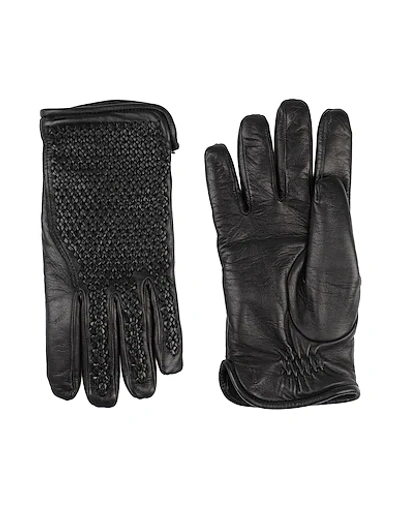 Giorgio Armani Gloves In Black