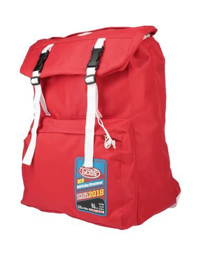 Gcds Backpacks In Red