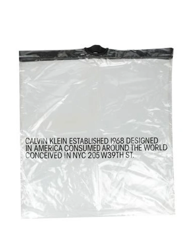 Calvin Klein 205w39nyc Handbags In Transparent