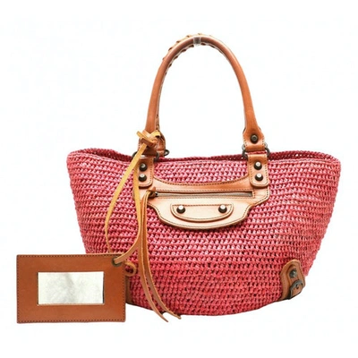 Pre-owned Balenciaga Panier Brown Leather Handbag