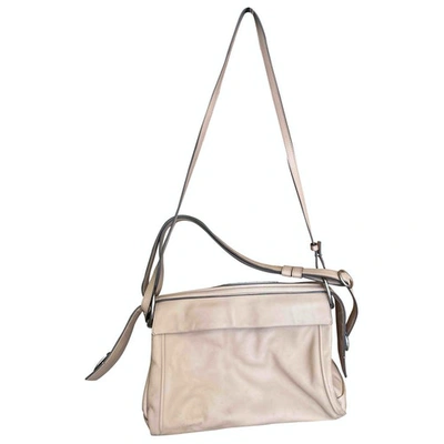 Pre-owned Marc By Marc Jacobs Beige Leather Handbag