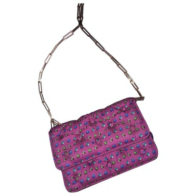 Pre-owned Benedetta Bruzziches Multicolour Silk Clutch Bag