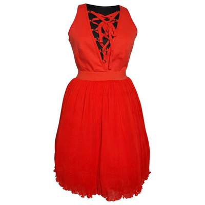 Pre-owned Manoush Mid-length Dress In Red