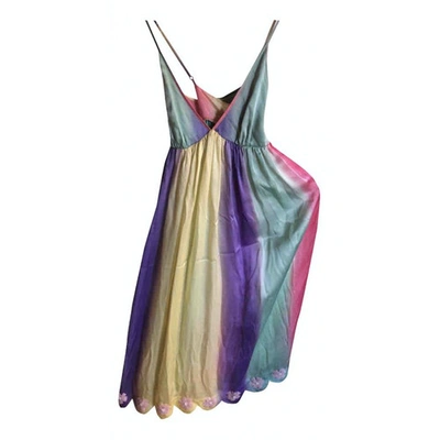 Pre-owned Manoush Multicolour Silk Dress