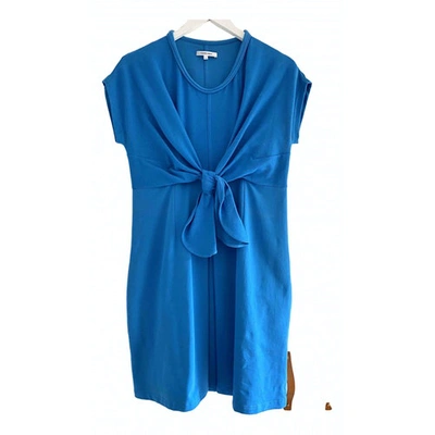 Pre-owned Carven Blue Cotton Dress