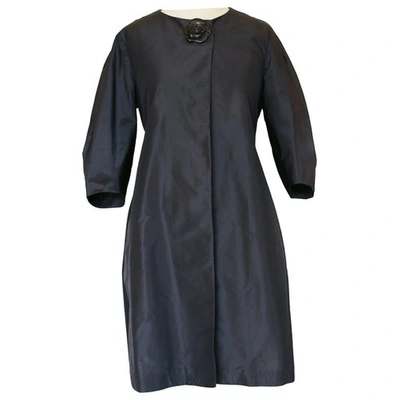 Pre-owned Nicole Farhi Mid-length Dress In Black