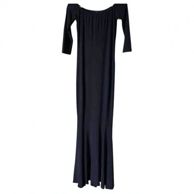 Pre-owned Norma Kamali Blue Dress