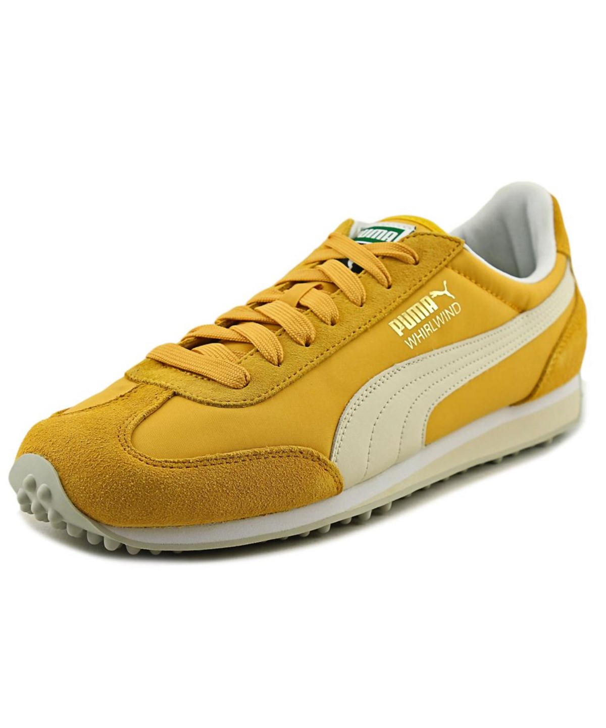 Puma Whirlwind Classic Men Round Toe Suede Yellow Sneakers' | ModeSens