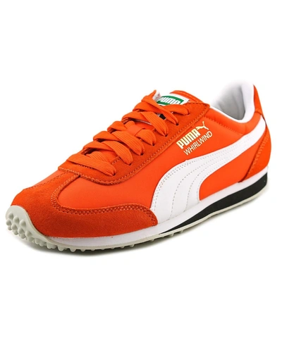 Puma Whirlwind Classic Round Toe Leather Sneakers' In Orange | ModeSens