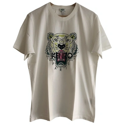 Pre-owned Kenzo White Cotton T-shirts