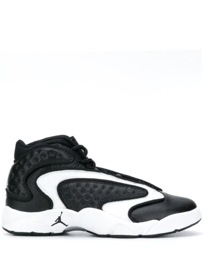 Nike Air Jordan Sneakers In Black