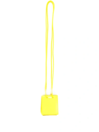 Medea Long Strap Mini Purse In Yellow