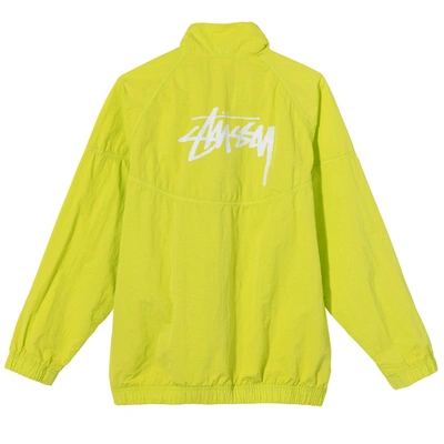 Pre-owned Nike  X Stussy Windrunner Jacket Bright Cactus