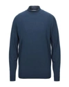 John Smedley Turtlenecks In Blue