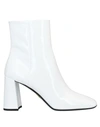 Prada Ankle Boot In White