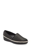 Fitflop Casa Loafer In Black/ Black Fabric