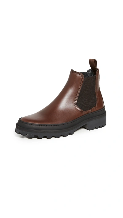 Apc Cali Boots In Caa Marron