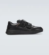 Acne Studios Perey Velcro Leather Trainers In Velcro Strap Sneakers