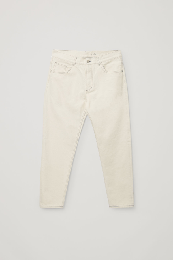 cos tapered leg jeans