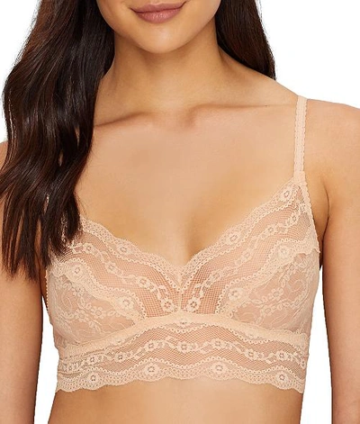 B.tempt'd By Wacoal Lace Kiss Bralette In Mother Of Pearl