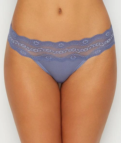 B.tempt'd By Wacoal B.adorable Bikini In Blue Ice