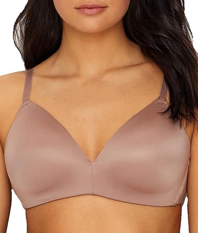 B.tempt'd By Wacoal Future Foundations Wire-free Plunge T-shirt Bra In Antler