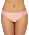 B.tempt'd By Wacoal B.bare Thong In Rose Smoke