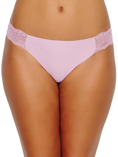B.tempt'd By Wacoal B.bare Thong In Mauve Mist