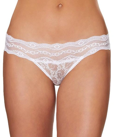 B.tempt'd By Wacoal Lace Kiss Bikini In White