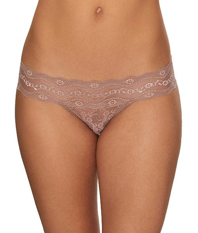 B.tempt'd By Wacoal Lace Kiss Bikini In Antler