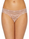 B.tempt'd By Wacoal Lace Kiss Bikini In Rose Smoke