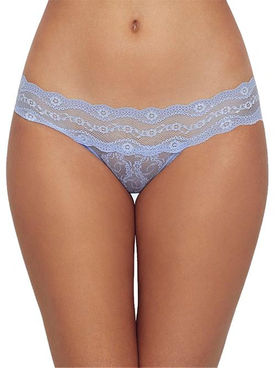 B.tempt'd By Wacoal Lace Kiss Bikini In Serenity