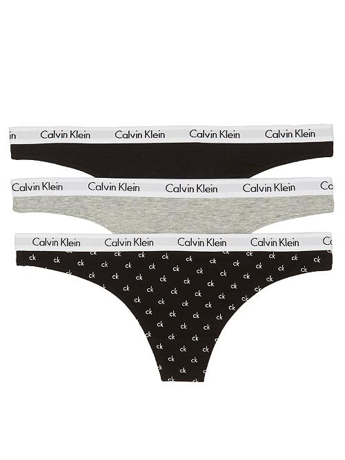 calvin klein carousel thong 3 pack