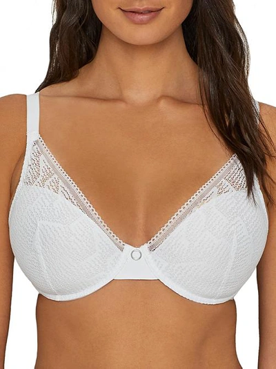 Chantelle Erika Plunge Bra In White